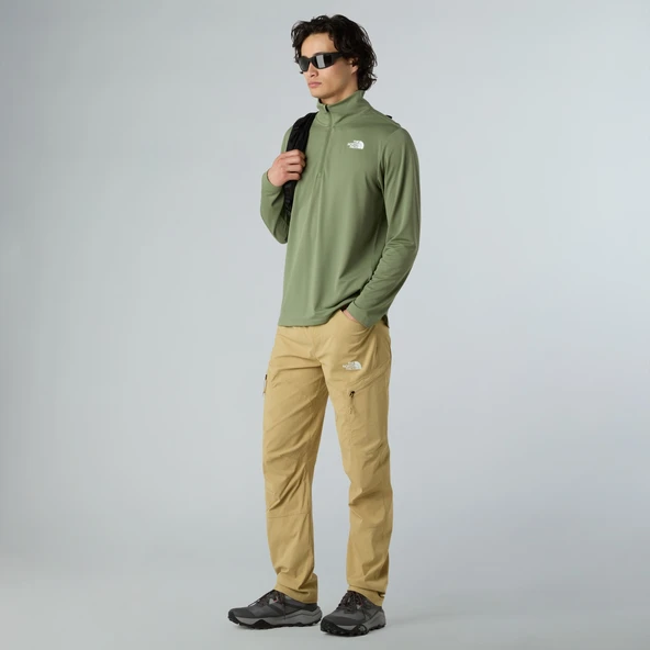 The North Face Erkek 24/7 1/4 Fermuarlı Uzun Kollu Sporcu Tişört NF0A8949BO91 - Resim 4