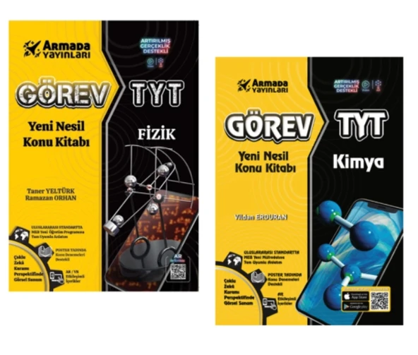 Armada Görev TYT Fizik - Kimya Yeni Nesil Konu Kitabı ürün görseli