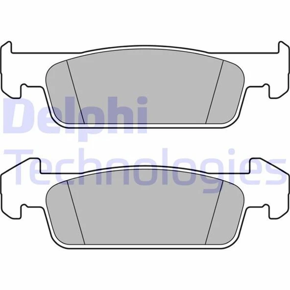 ÖN BALATA CLIO IV 1.2 1.5DCİ 12 DACIA SANDERO II 1.2.1.2 LPG 2012 LOGAN 12 140.2x18x42  410609646R-410602396R