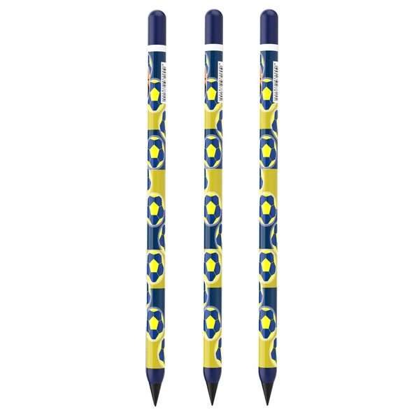 Panda Panpen Taraftar Serisi Bitmeyen Kurşun Kalem Sarı-Lacivert (PAN715) 3 Adet ürün görseli