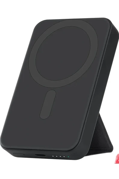 10.000 mAh Manyetik Standlı Powerbank  Hızlı Şarj ve Taşınabilir Şarj Cihazı