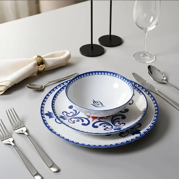 Güral Porselen Atina 24 Parça Yemek Takımı 8621 - 5