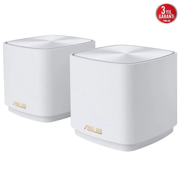 <![CDATA[ASUS ZENWIFI XD4 PLUS AX1800 AiMESH ROUTER 2-li paket beyaz]]> ürün görseli