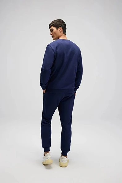 Ellesse Erkek Sweatshirt EM556-NV - Resim 3