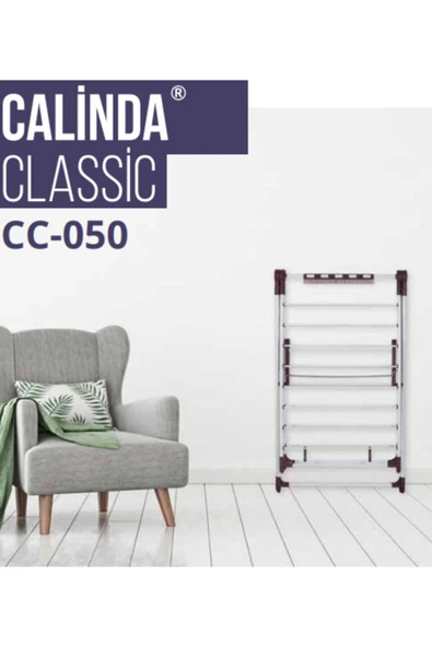 Cıngıllıoğlu Cc-050 Calinda Classic Çamaşır Kurutma Askısı - 2