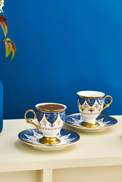 Merve 2 Kişilik Kahve Fincanı 100 ml - Resim 7