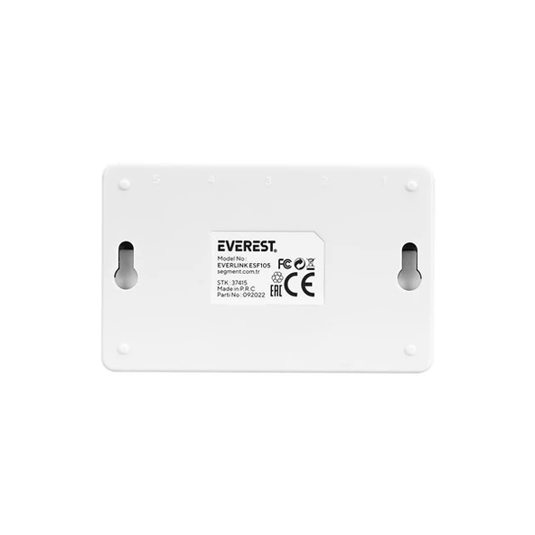 <![CDATA[Everest EVERLINK ESF105 5 Port 10/100Mbps Masaüstü Switch ]]> - 5
