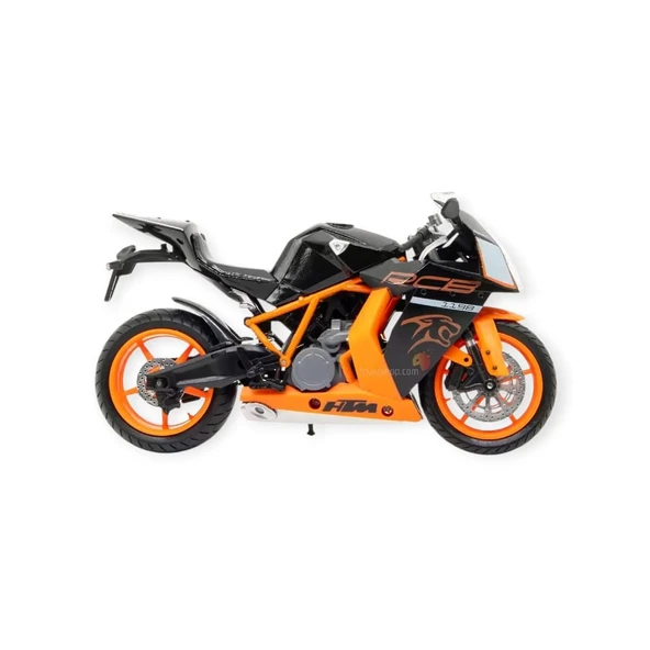 1:12 Ölçekli Model Motosiklet - HX797 - Siyah - 2