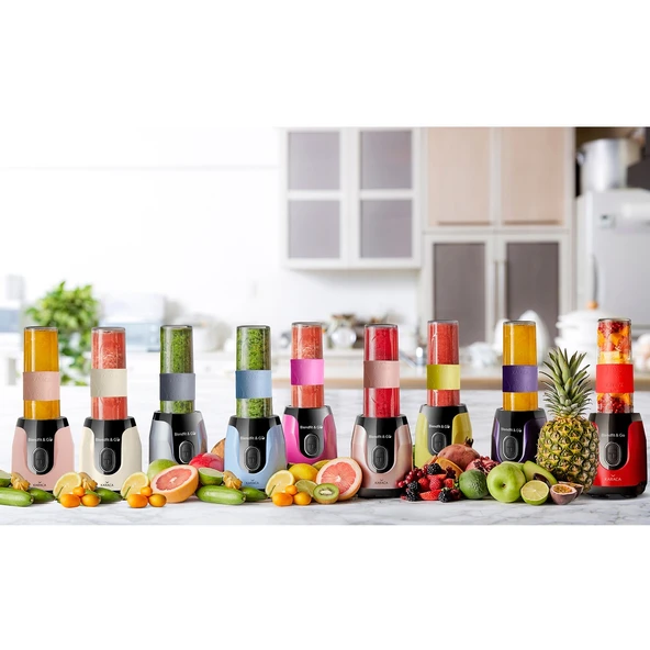 Karaca Blendfit Go Personal Kişisel Smoothie Blender Antrasit - Resim 10