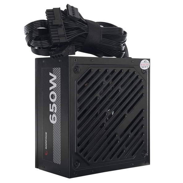 <![CDATA[RAMPAGE 650W 80+ BRONZE RMP-650-80PB POWER SUPPLY]]>