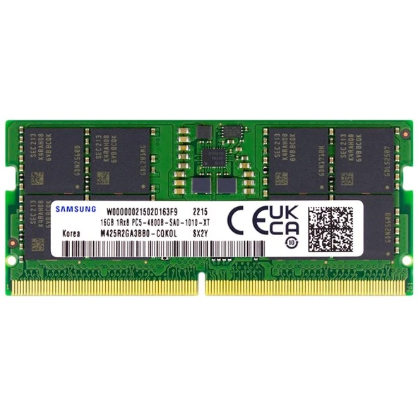 <![CDATA[SAMSUNG 16GB DDR5 4800MHZ NOTEBOOK RAM VALUE M425R2GA3BB0-CQK0D]]>