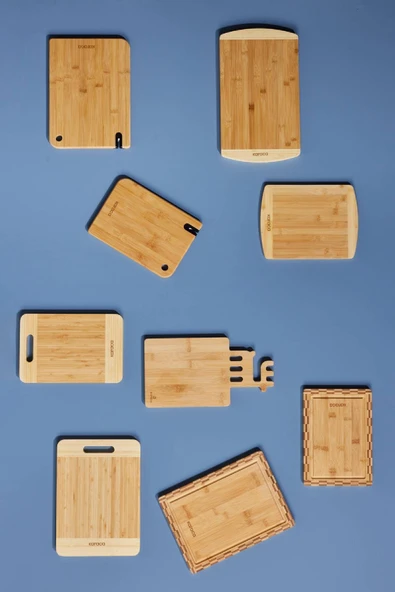 Gazel 2'li Bambu Kesme Tahtası 28/33 Cm - Resim 6