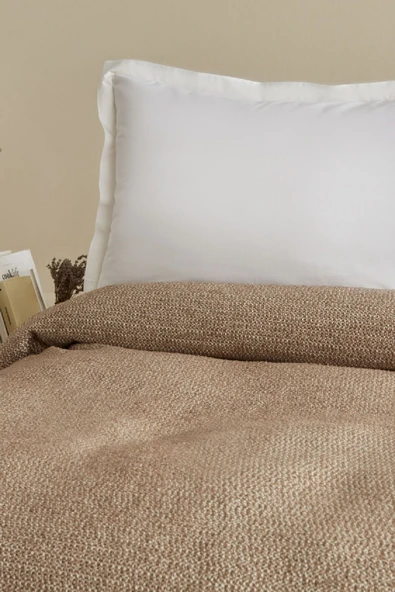 Frey Çift Kişilik Jakar Battaniye Haki - Resim 3