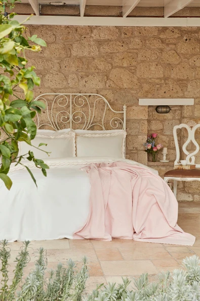 Karaca Home Lindsey Tek Kişilik Pike Pudra - Resim 7