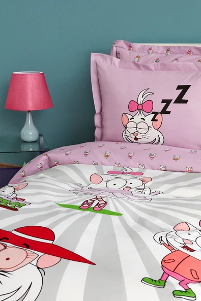 X Kral Şakir Canan Tek Kişilik Nevresim Takımı - Resim 4