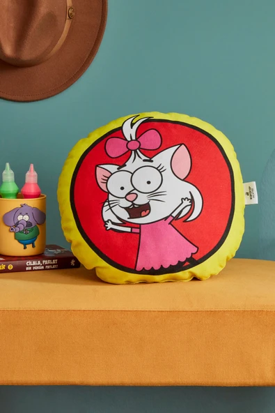 X Kral Şakir Canan Şekilli Kırlent - Resim 10