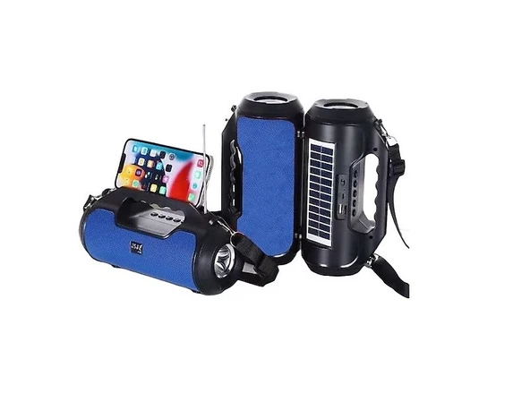 Concord Z10 FM Radyo USB & TF & Aux Girişi LED Işık Solar Güneş Enerji Bluetooth Hoparlör - 2