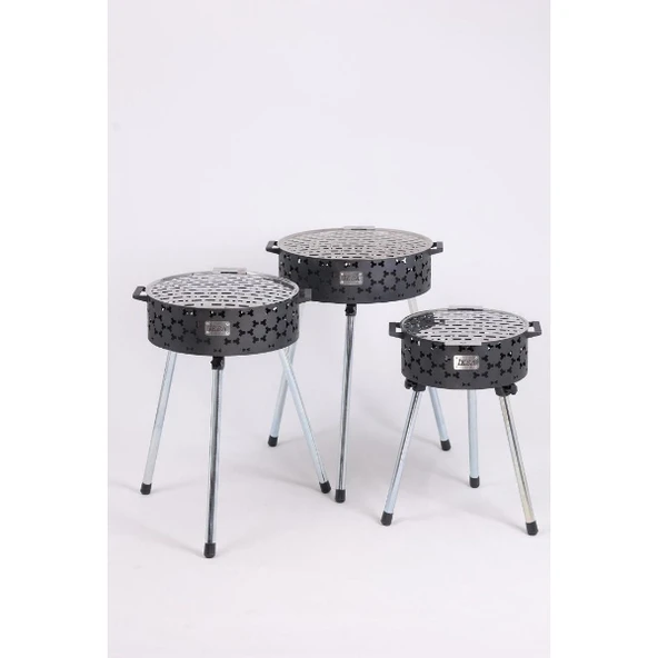 Periboia Katlanabilir Lüks Mangal No 2 Orta Boy - 3