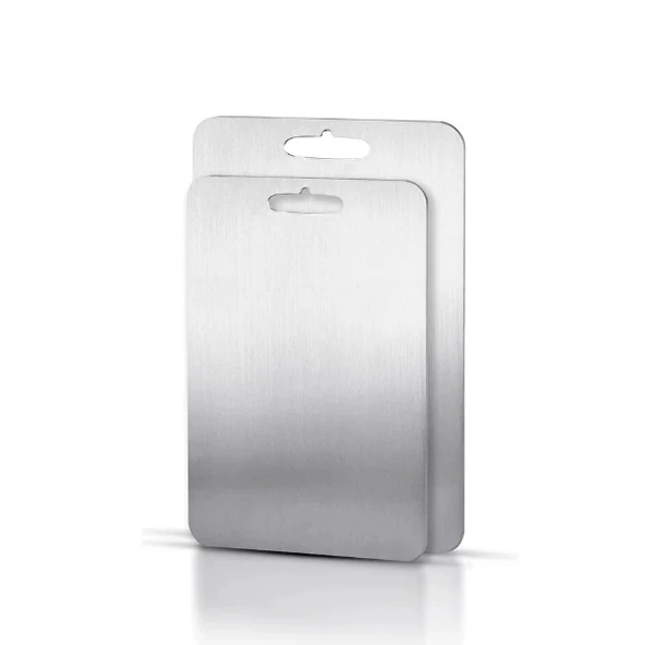 Periboia 2'li Paslanmaz Çelik Kesim Panosu Seti