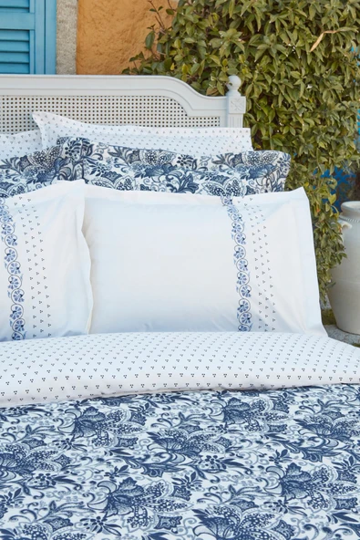 Alena Çift Kişilik Summer Set Mavi - Resim 6