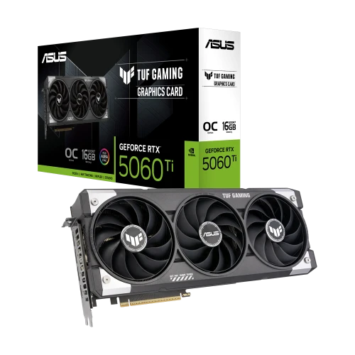 ASUS TUF-RTX5060TI-O16G-GAMING, 16Gb, 128Bit, GDDR7, 1xHDMI, 3xDP GAMING Ekran Kartı