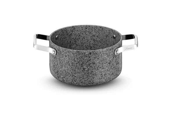 Stone-Age 20 cm Çizilmez Yanmaz Yapışmaz İndüksiyonlu Derin Tencere - Resim 3