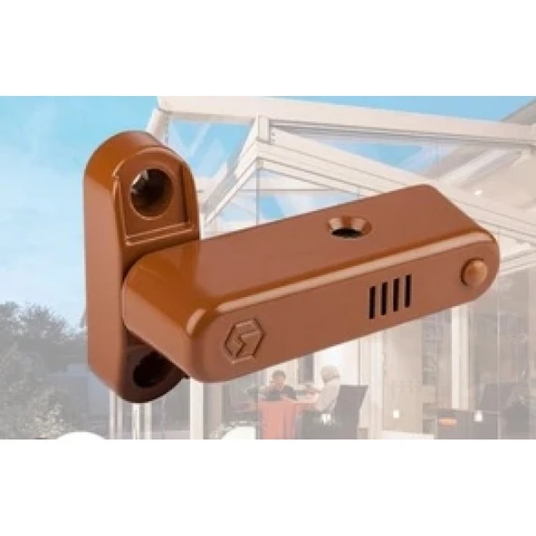 Açık Kahve Alarmlı Kapı Pencere Emniyet Kilidi - 5