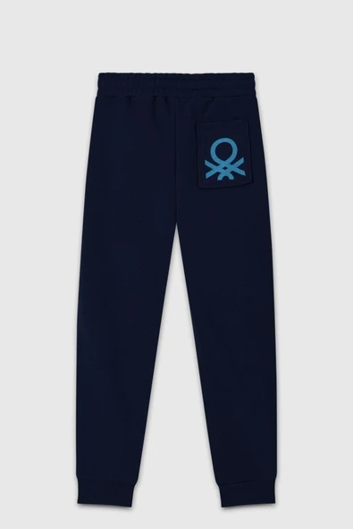 United Colors of Benetton Erkek Çocuk BNT-B23336 Jogger Lacivert - Resim 2