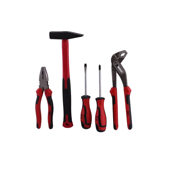 Lokma Anahtar Takımı 58 Parça Pense Tornavida Seti 1/2 3/8 1/4 Yıldız Tork Düz Set Bits Uç Allen Set - Resim 4