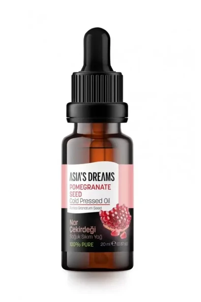 Asia's Dreams Nar Çekirdeği Soğuk Sıkım Yağ 20ml - Resim 2