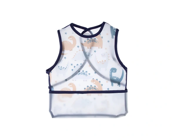 Babyjem Leke Tutmaz Giymeli Dinozor Önlük ürün görseli