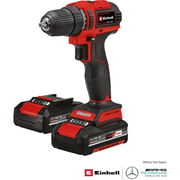 Einhell TE-CD 18/40 Li BL (2x2,0 Ah), Akülü Vidalama ürün görseli 1