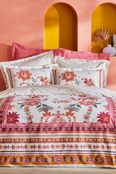 Rebecca Çift Kişilik Summer Set Fuşya - Resim 9