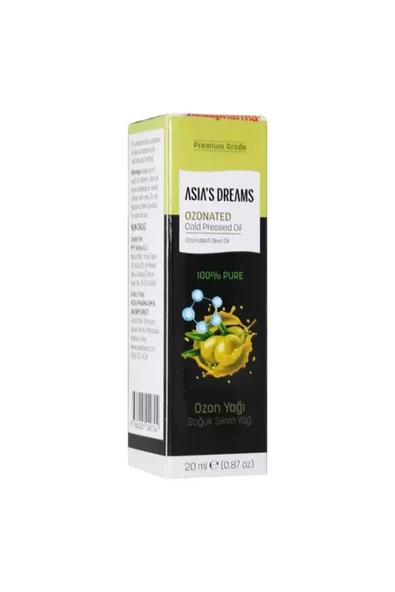Asia's Dreams Ozon Soğuk Sıkım Yağ 20ml ürün görseli 1