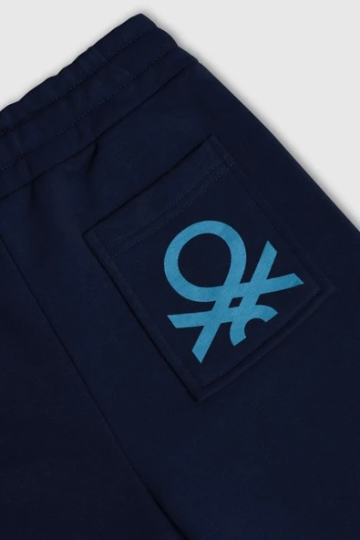United Colors of Benetton Erkek Çocuk BNT-B23336 Jogger Lacivert - Resim 3