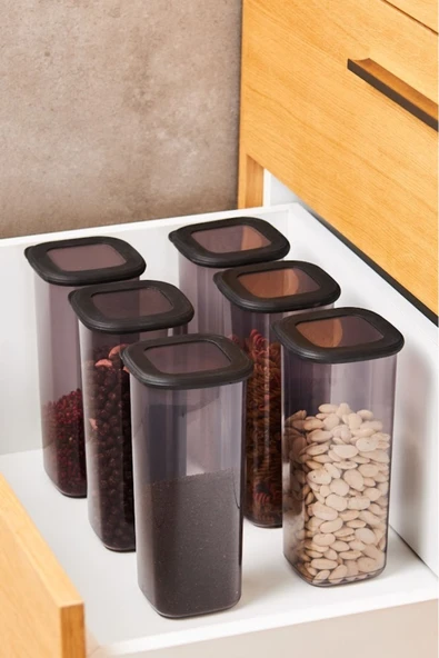 Rise 9'lu Saklama Kabı Antrasit ürün görseli