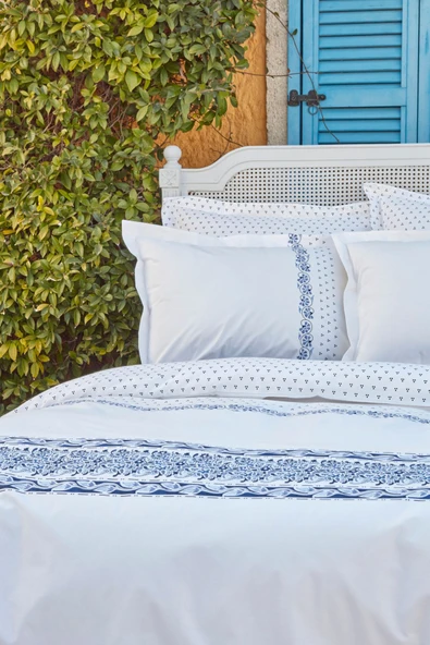 Alena Çift Kişilik Summer Set Mavi - Resim 7