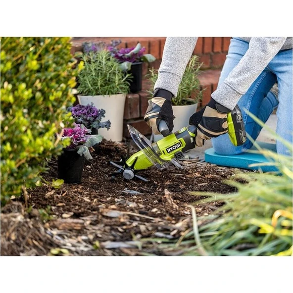 RYOBİ RY18HCA-0 Akülü Mini Çapalama Makinesi 12Cm (Akü Dahil Değildir.) (5133005766) - 3