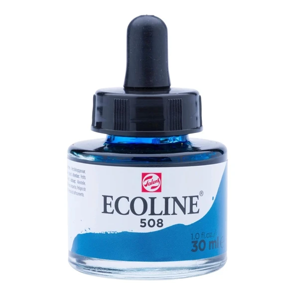 Supertrend Ecoline Sıvı Suluboya 30 ml. 508 Prussian Blue ürün görseli