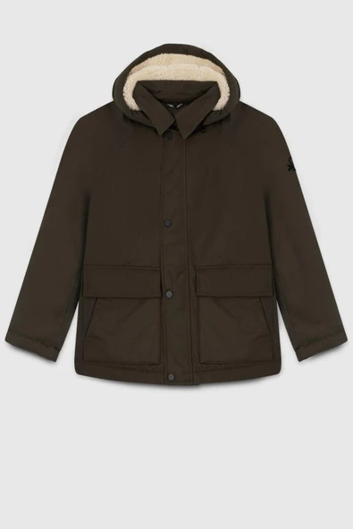 United Colors of Benetton Erkek Çocuk 26056BNT Kaban Haki ürün görseli 1