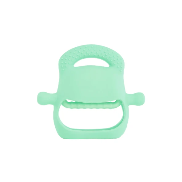 Periboia Açık Yeşil Bebek Silikon Diş Kaşıyıcı - 3