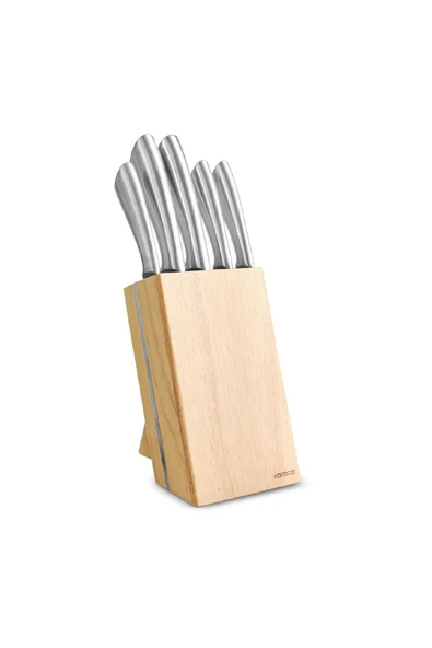 Jasper New 6 Parça Standlı Bıçak Seti - 12