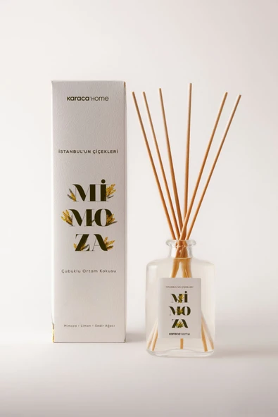 İstanbulun Çiçekleri Serisi Çubuklu Ortam Kokusu Mimoza ürün görseli