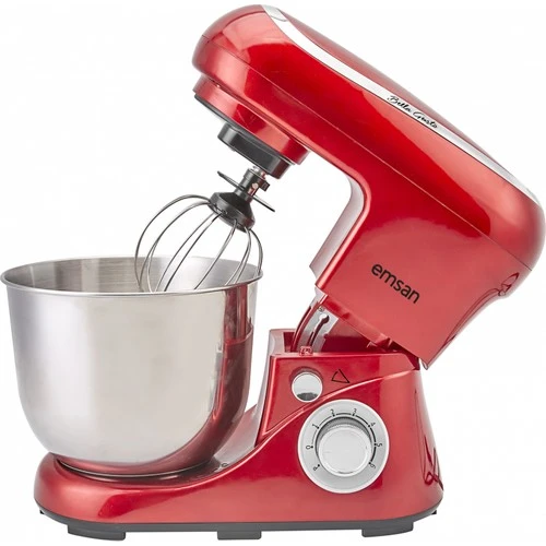 Emsan Bella Gusto Kırmızı Stand Mikser Mutfak Şefi 1300w 5 Lt - 3