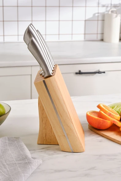Jasper New 6 Parça Standlı Bıçak Seti - 5