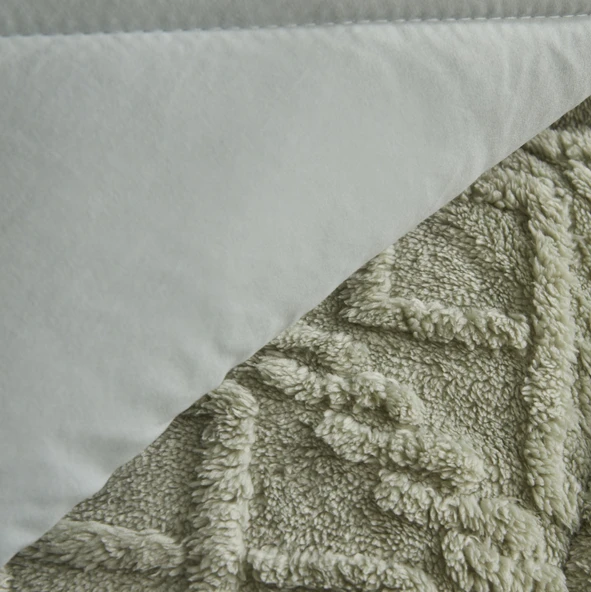 Sarah Anderson Softy Tek Kişilik Comfort Set Yeşil - Resim 3