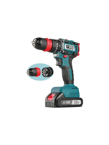 CatPower 1350 Çift Akülü 2 Ah Vidalama Makinesi ürün görseli