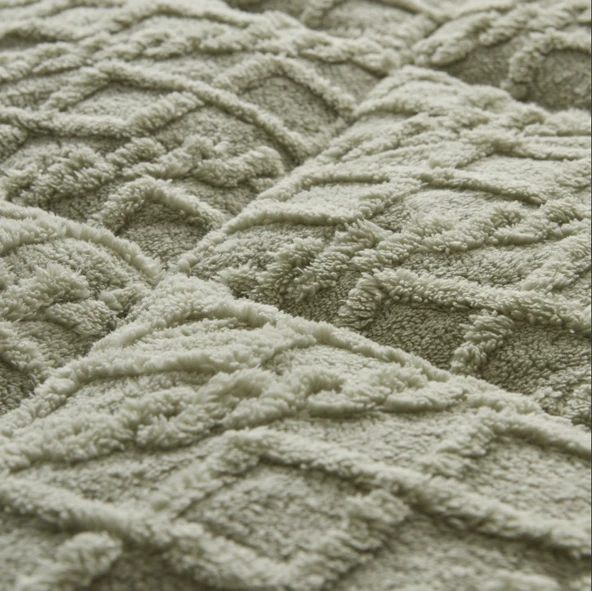 Sarah Anderson Softy Tek Kişilik Comfort Set Yeşil - Resim 4