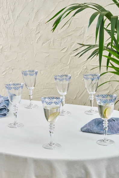 Casa 6'lı Kadeh 270 ml - Resim 11