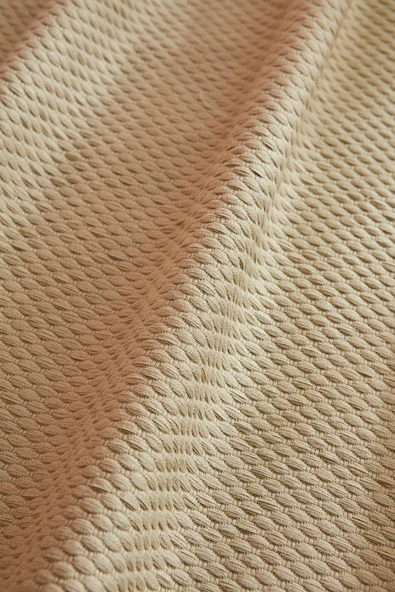 Afzelia Çift Kişilik Percale Nevresim Pike Takımı Pudra - Resim 8